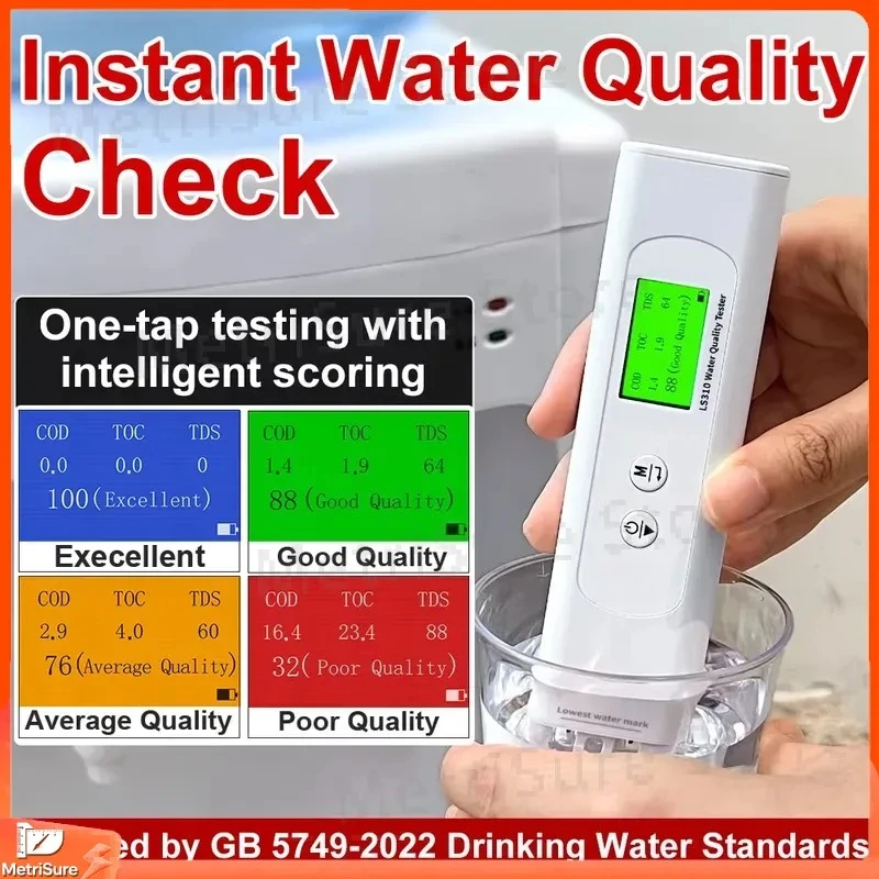 6 in 1 식수 수질 테스터 TDS EC pH ORP - Pool Test Kit Digital 리뷰 및 가격