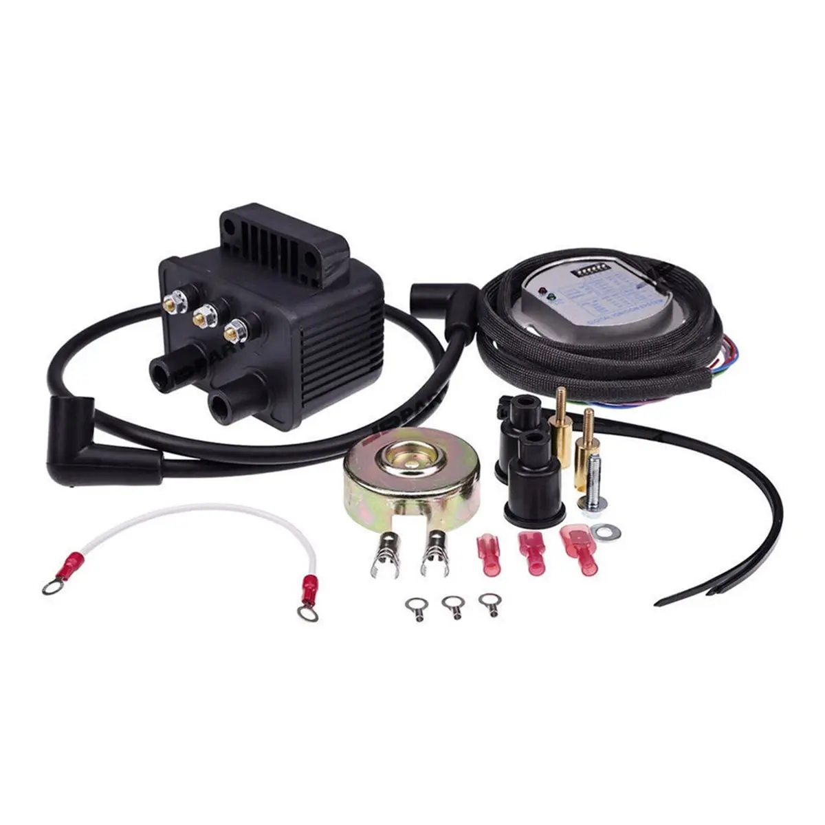 Compatible NEW 53-660 Single Fire Programmable Ignition Kit for Big Twin 53-644