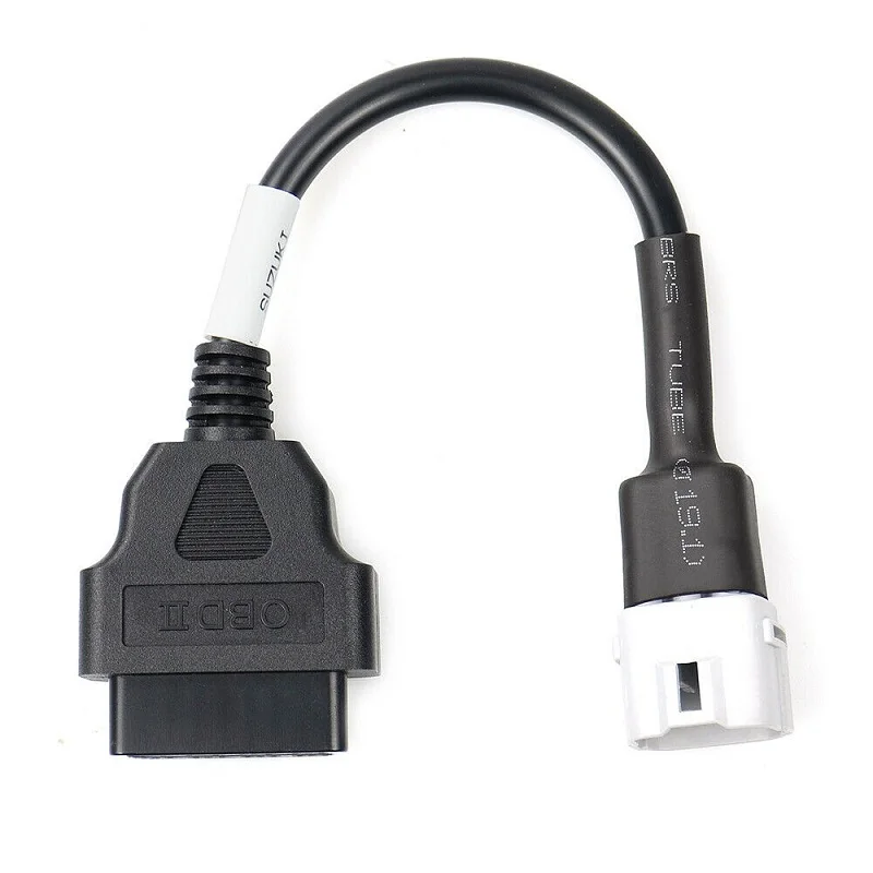 1 szt. Kabel diagnostyczny OBD motocykla dla Suzuki 6Pin do 16Pin Adapter skanera diagnostycznego OBD2