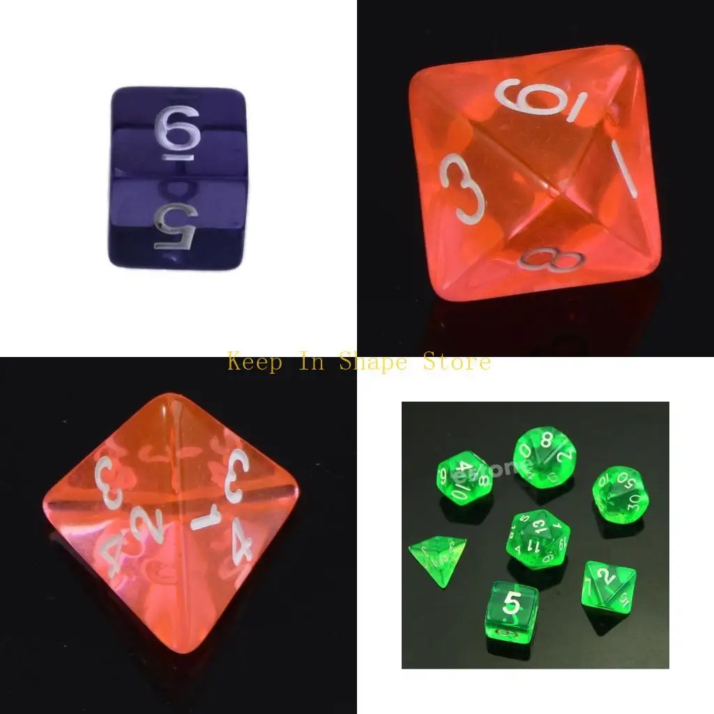 

U1JC D4 D6 D8 D10 D12 D20 Game Set