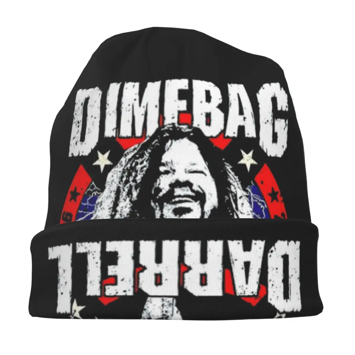 Pantera Dimebag Darrell Caps Heavy Mental Rock Band Fashion Men Women Outdoor Skullies Beanies Hat Spring Warm Dual-use Bonnet