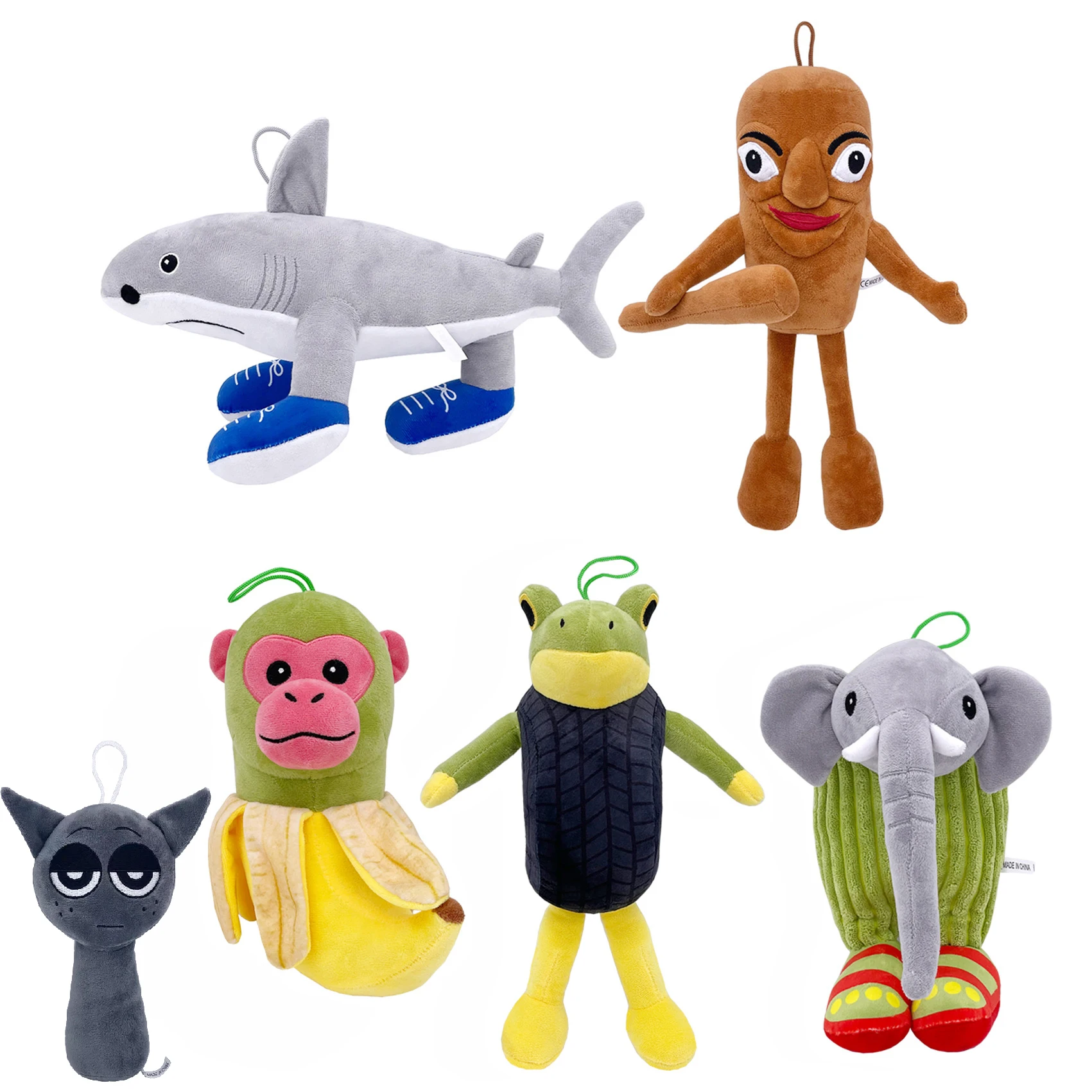 

Tung Tung Sahur Plush Toy Juguete TungTung Sahur Tralalero Tralala Toy Tralalero Tralala Shark Plush Doll Merch Dolls Toy Gift