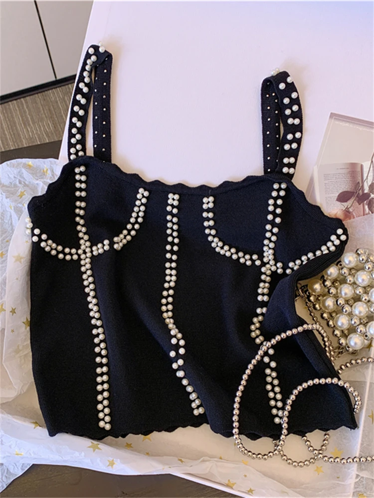 

2023 Summer T Shirt Women Elasticity T-Shirt Woman Clothes Slim Tshirt Female Sleeveless Sexy Canale Tank Tops Crop Tops Women