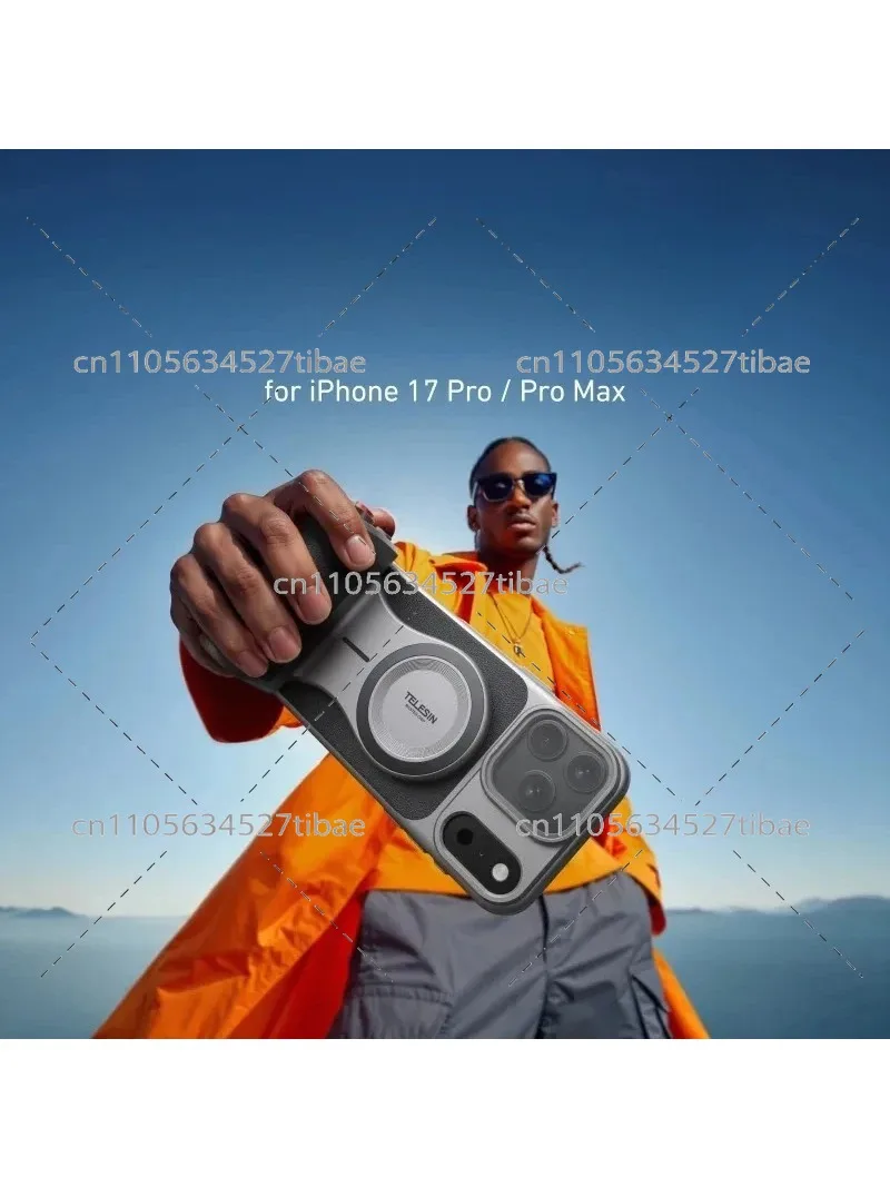 Master Grip Magnetic Phone Camera Handle with Filter Support  17 Pro/Pro Max Selfie Vlog