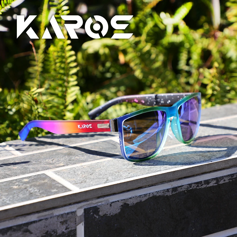 KAROS Fashion Sports Sunglasses 336 Men's Polarized Dazzle Color Film Series Glasses Dustproof Mirror Riding Mirror Sunglasses