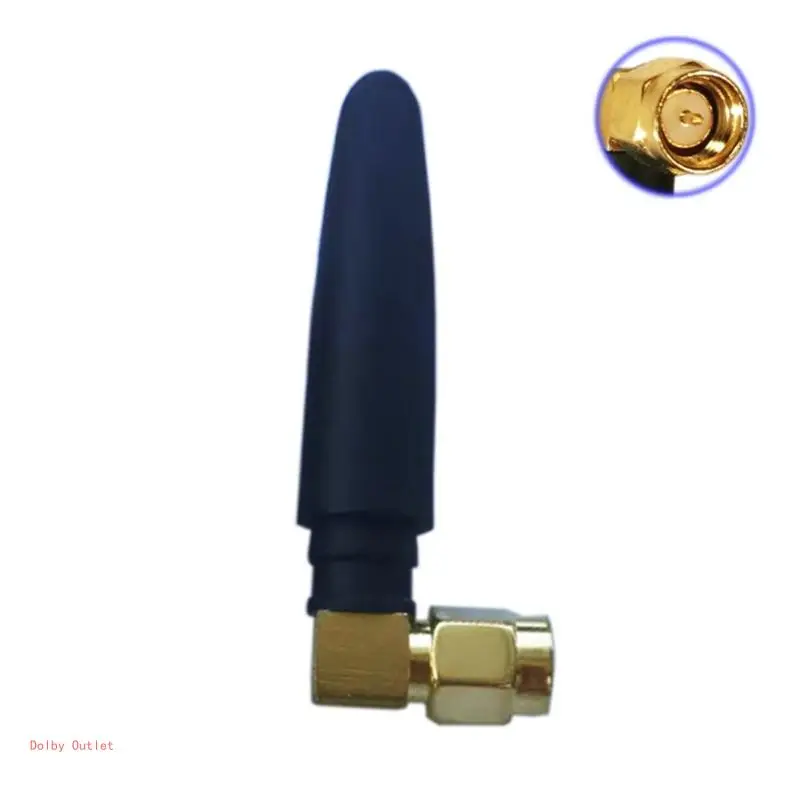 Portable Antenna 3dbi SMA Male Connector 2400-2500MHz 5cm Length