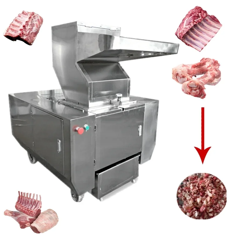 

Stainless Steel Bone Grinding Mill Grinder Machine anima Cow Pig Chicken Meat Bone Crusher Machine for Making Pet Dog Food