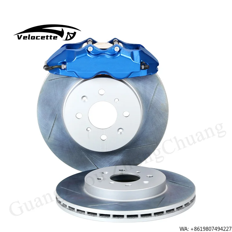 

New Big Brake Kit 4 Piston SPOON Applicable 15-16inch Hub Wheels 285-300mm Disc for XL600v HR-V FR-V E07A
