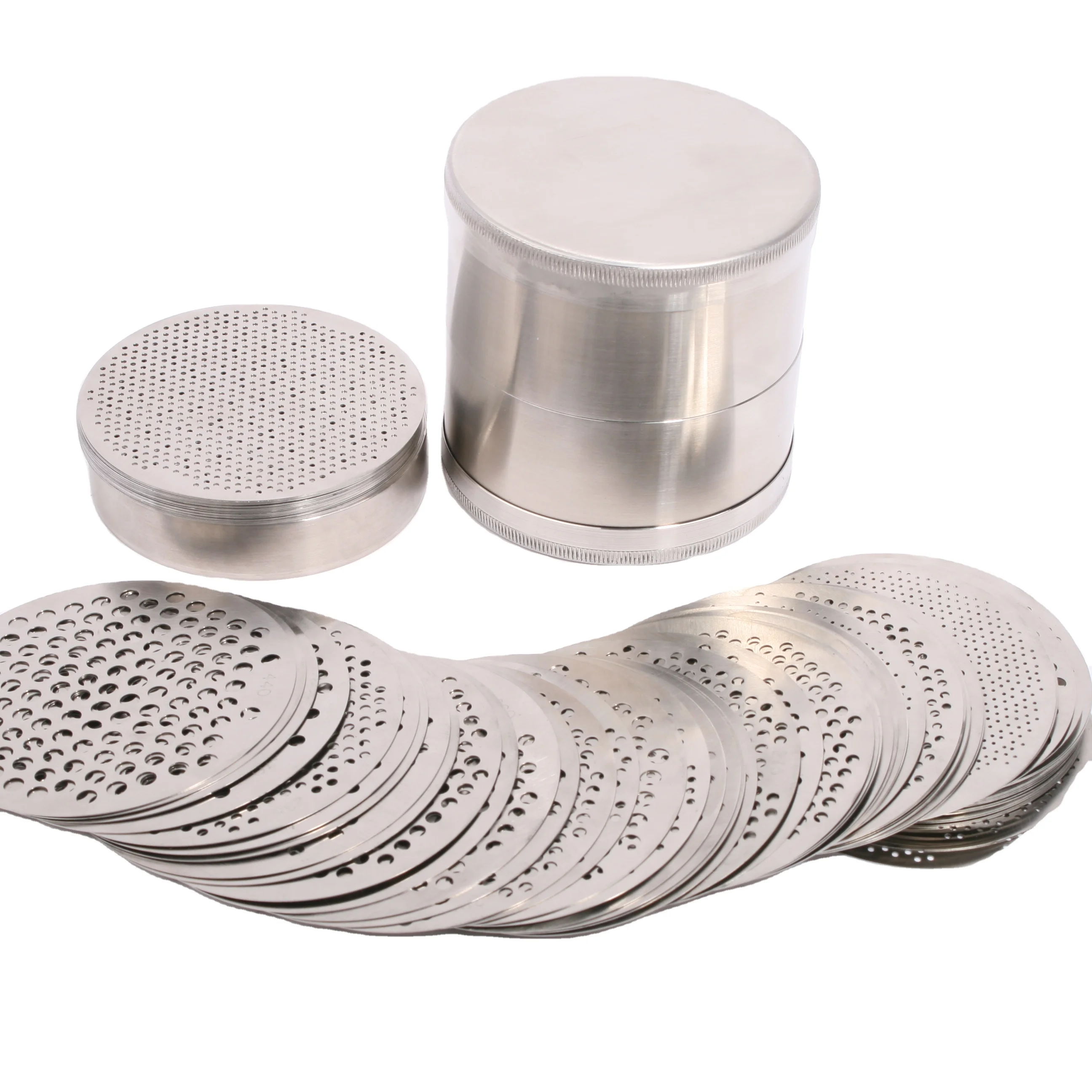 Dk10600-75 Titanium Material Diamond Sieves Double Layers Jewelry Tool Accessories 75 Plates