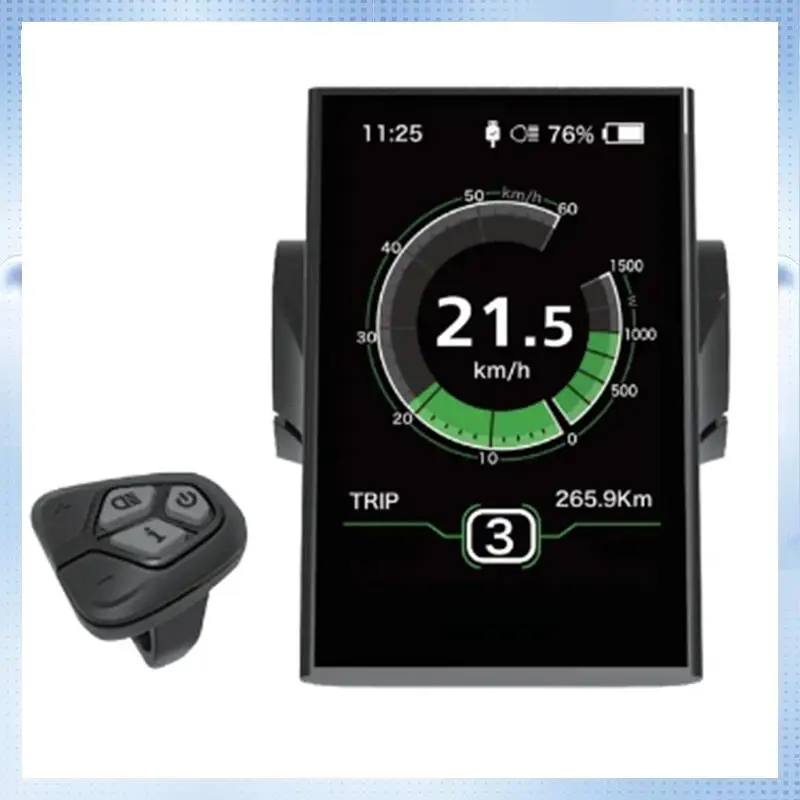 

AM-For Bafang DPC18 CAN Canbus Display For Bafang M500 M600 M510 M820 Mid Drive CAN Protocol Motor With Plug