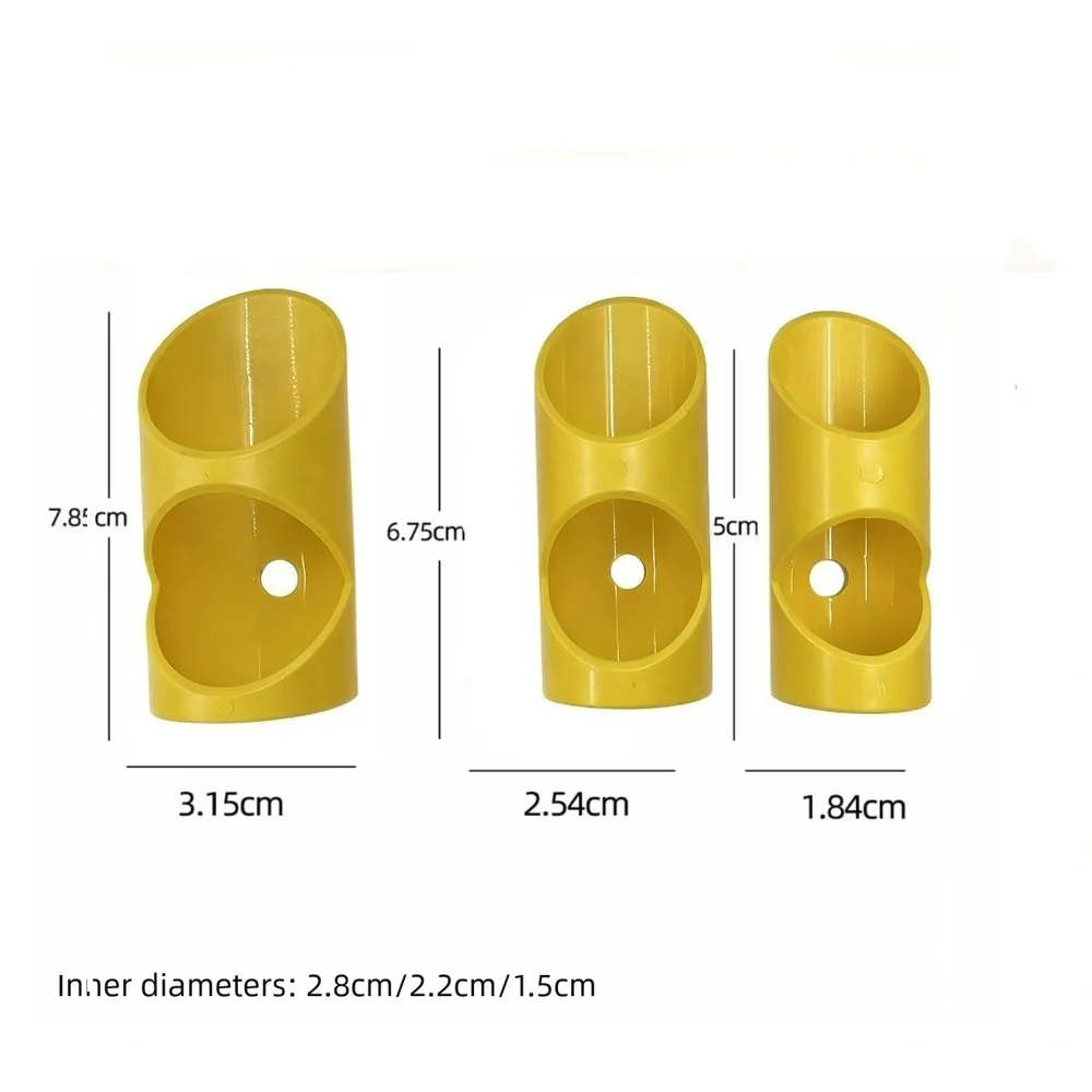 

3Pcs Easy To Use Foam Pipe Cutting Tool Three-Tube Durable Insulation Cutting Fixture Commercial Places Flame Retardant Tube