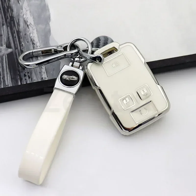 TPU 자동차 키 케이스 커버 쉘 포브 거치대 보호대, 쉐보레 콜로라도 LT 실베라도 GMC 캐년 슬 시에라 3500HD 2016 -2018