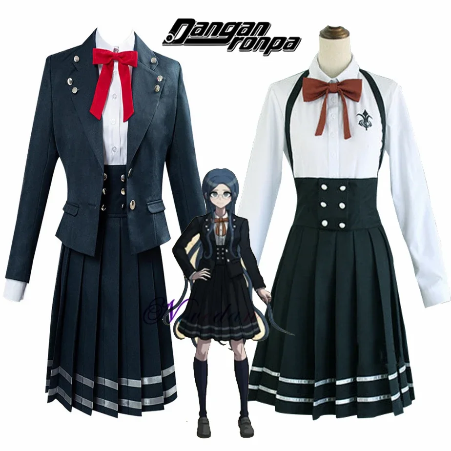 

Anime Game Danganronpa V3 Shirogane Tsumugi Cosplay Costume Girls JK Uniform Women Halloween Party Suits