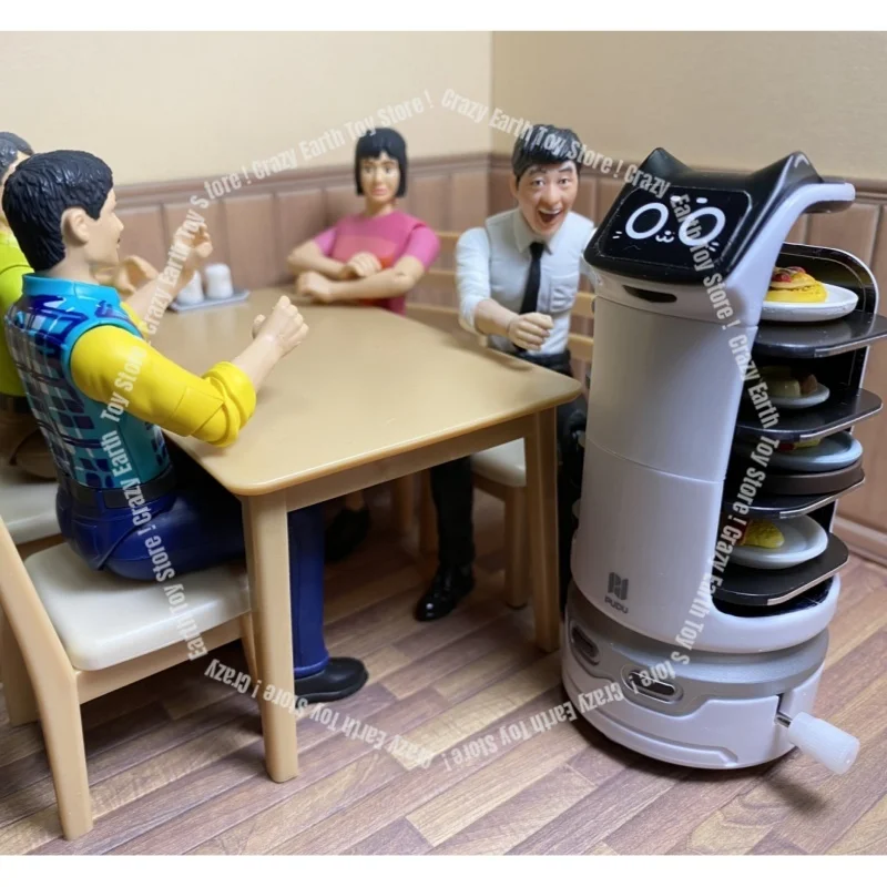 

【В наличии】 Оригинальный мини-заводной робот Ultra Bellabot, модель робота-столона, маятник, витое яйцо