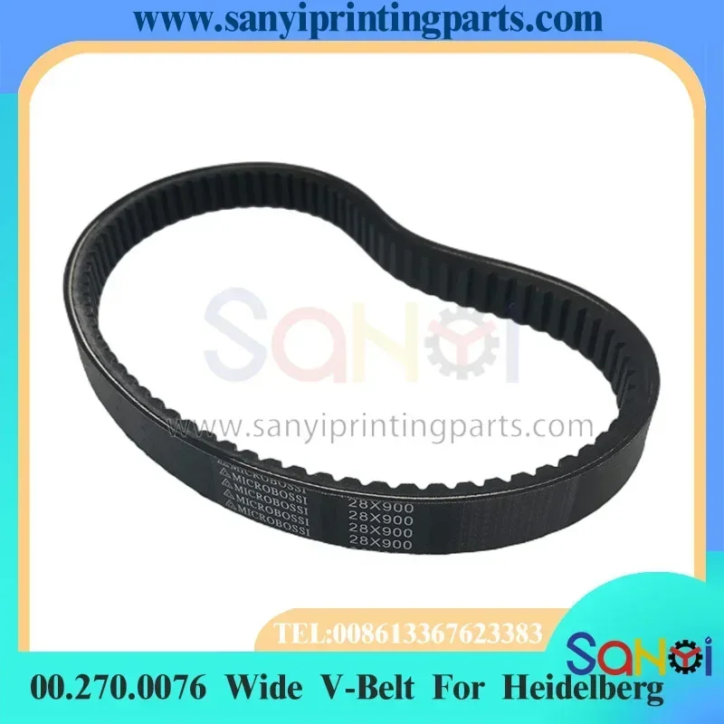 

Best Quality Heidelberg Wide V-Belt 00.270.0076 28x8x900MM For Printing Machine Parts