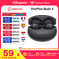 Global Version OnePlus Buds 4 Earphone 55dB ANC Bluetooth 5.4 True Wireless Headphone Earbuds Up to 45 hrs playtime IP55