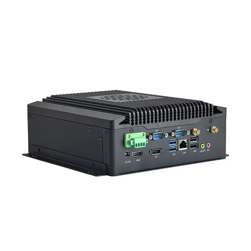 2026 ELSKY Tiger Lake 11th Barebone Desktop Computers Applied to Industry 4.0 and Transportation IPC6901 Chassis with Fan