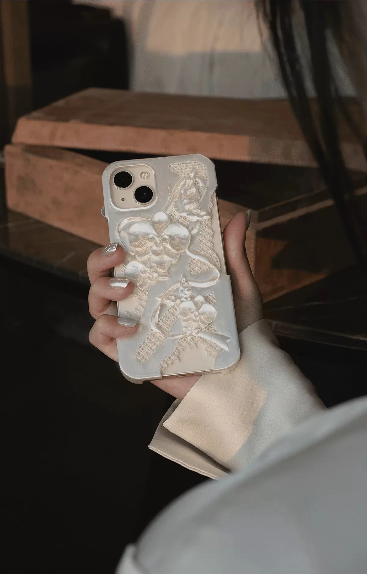 Modelo de preventa, período de producción de 3-7 días, funda para teléfono móvil con impresión 3D tridimensional en relieve, adecuada para iPhone