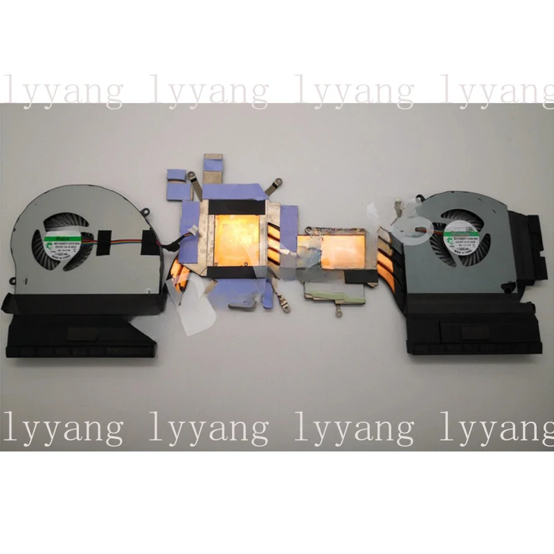f  0KN13V Laptop Cooler Fan For DELL Alienware17 R4 CPU Cooling Heatsink FAN 85W