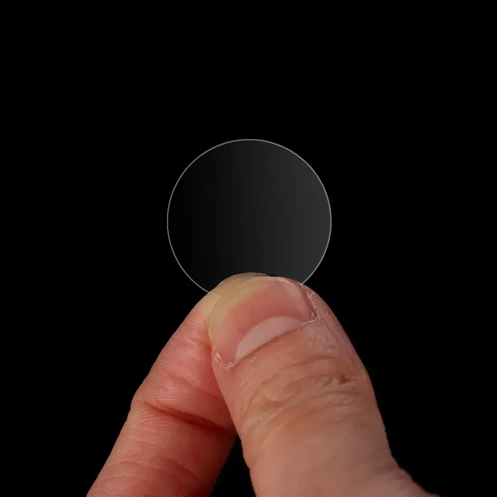 8/24/48/70/96/132pcs PVC Wafer Gloss File Sealing Self Adhesive Label Dot Sticker Transparent