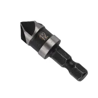 Countersink Drill Bit Shank Woodworking Carbon Steel Chamfer Drilling For Wood Hexagon Metals Power Tools 90 Degree