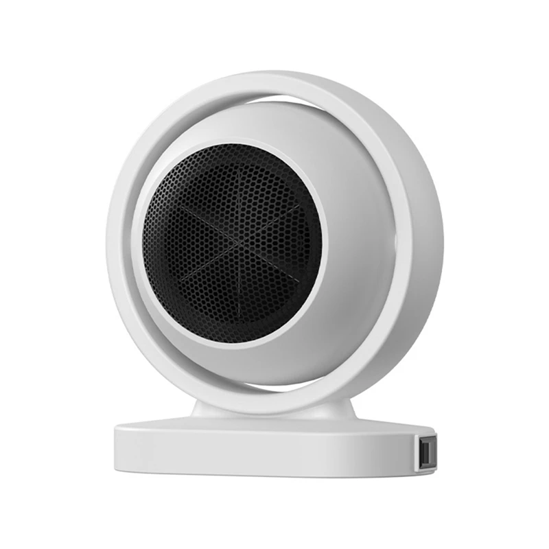 

Portable Electric Fan Heater For Home Desktop Office Living Room Bedroom PTC Ceramic Rapid Heating EU Plug