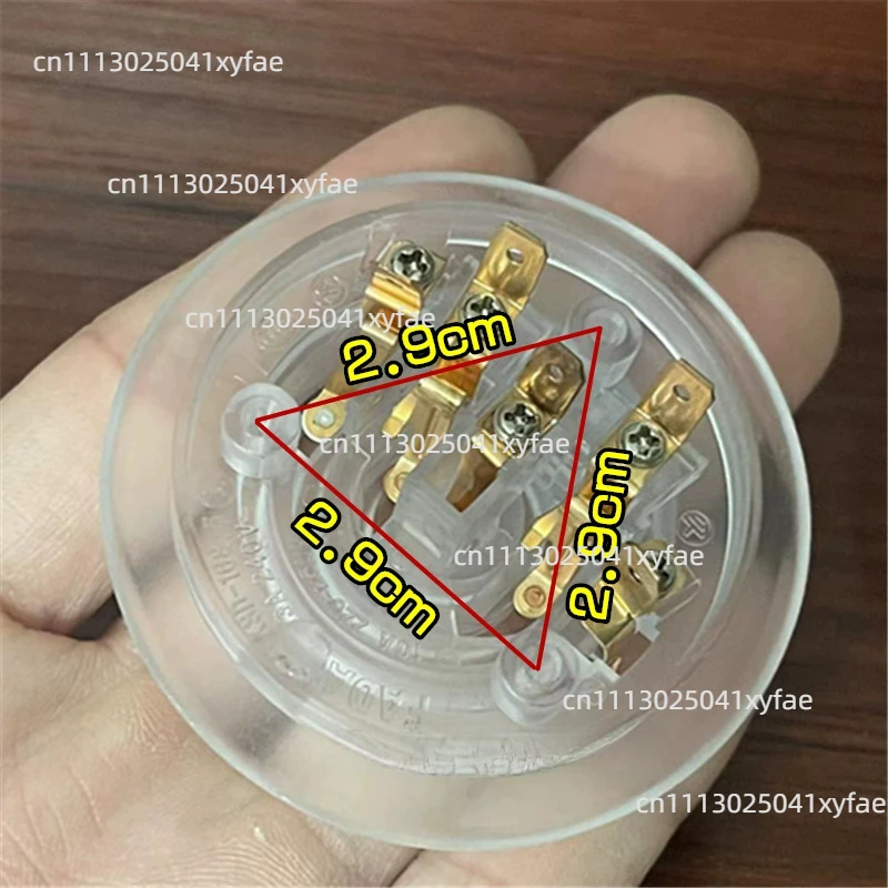 For tea bar machine accessories coupler transparent color water dispenser stainless steel kettle bottom connector