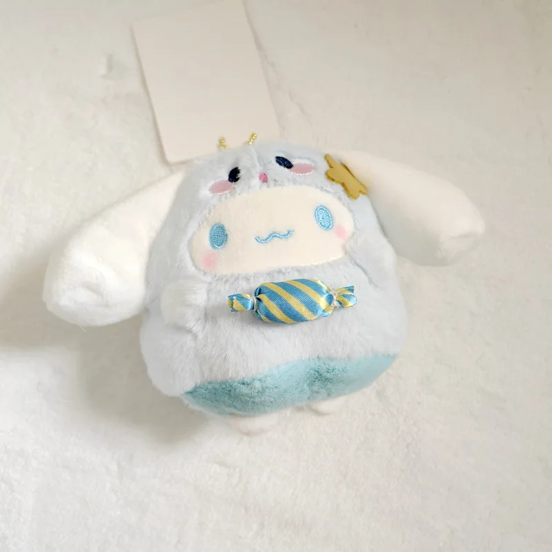 Porte-clés en peluche série Hello Kitty, poupées douces, joli sac de dessin animé pour fille, pendentif, sac à dos, jouets périphériques Anime, cadeaux