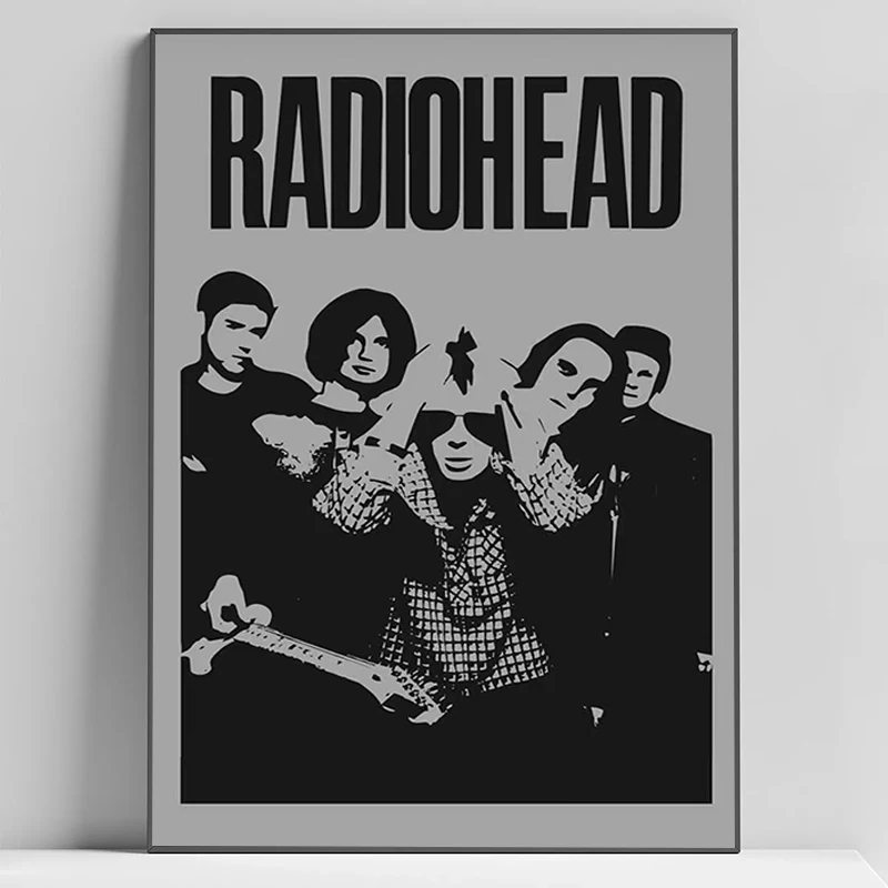 Rock Band Radiohead Poster Posters for Wall Decoration Painting Canvas Home Decore With Free Shipping Room Decor Art Decorations