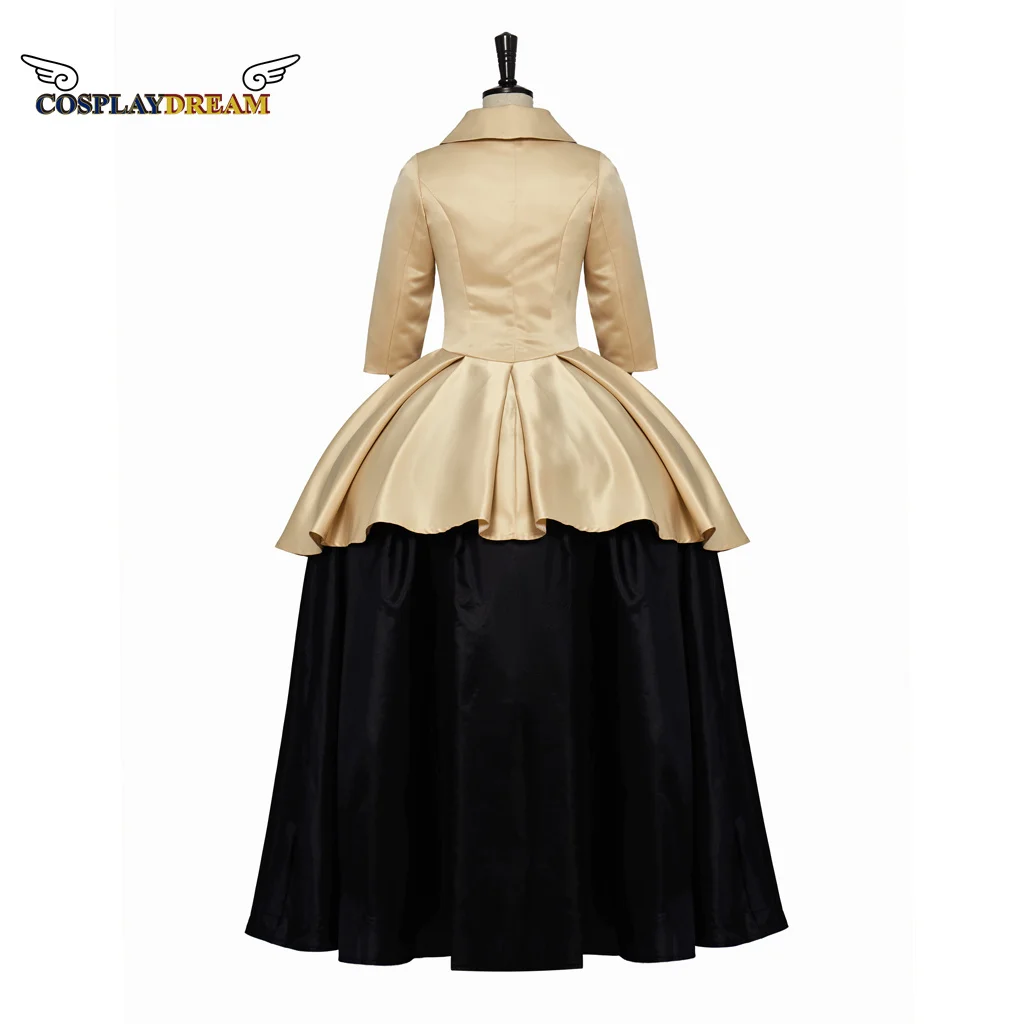 فستان تلفزيون أوتلاندر جيني فريزر من القرون الوسطى للنساء فستان رقص فيكتوري فستان زفاف روكوكو تاريخي بدلة الزي