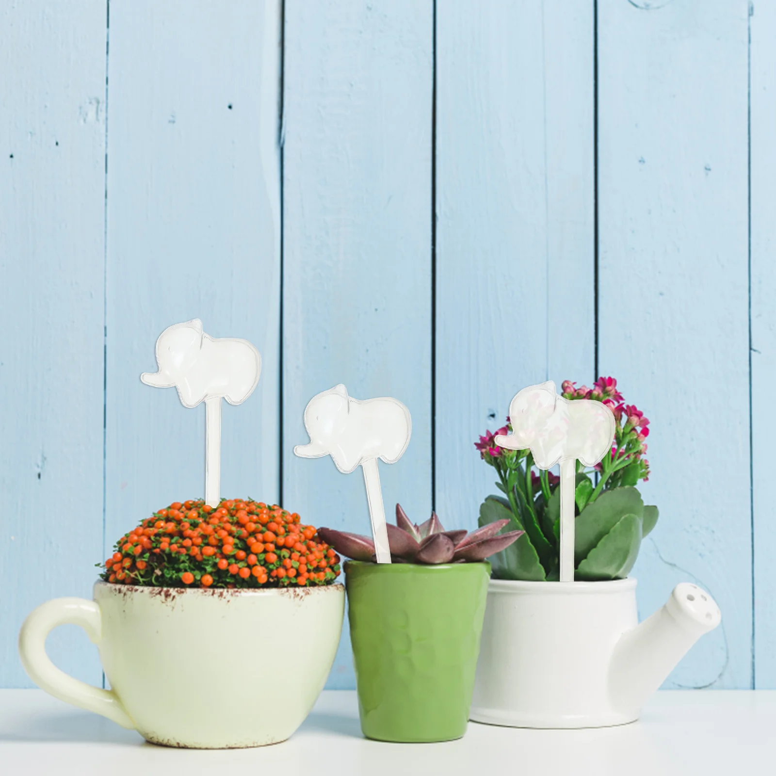 

3pcs Automatic Device Elephant Shape Plastic Bulbs For Garden Plants Self- Globes Irrigation System