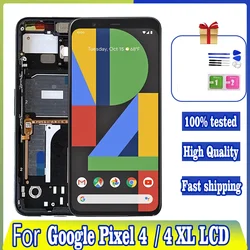 ЖК-дисплей AMOLED для Google Pixel 4 Pixel4, ЖК-экран G020M, сенсорный дигитайзер для Google Pixel 4 XL 4XL, панель G020P, экран