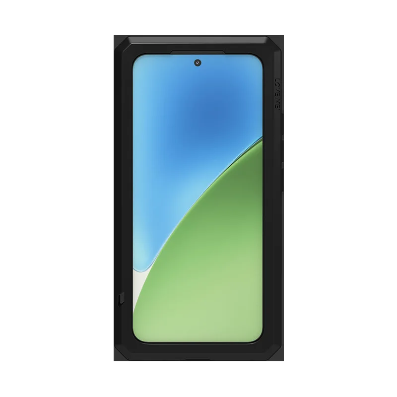 LOVEMEI 메탈 풀 커버 보호 커버, 샤오미 15/15pro 에 적합, 야외 낙하 방지, 스트레이트 에지