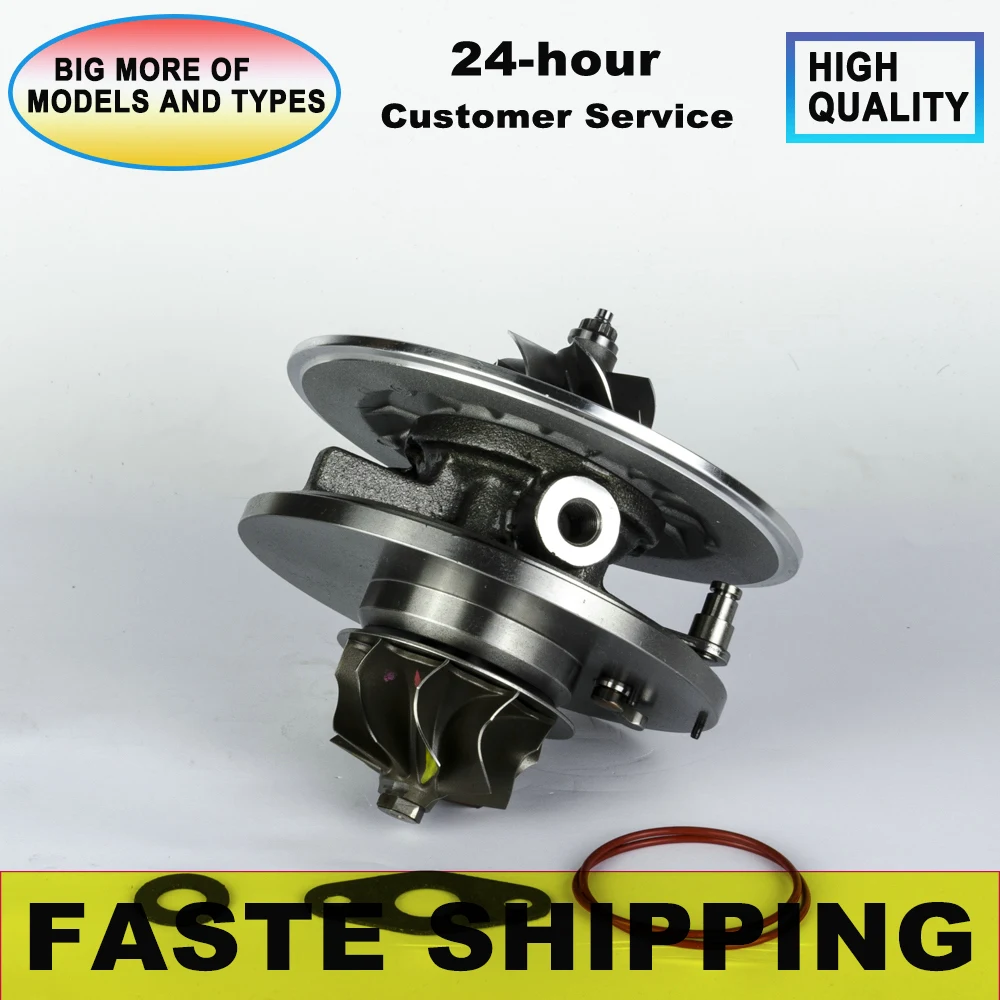 New Turbocharger Chra 710811-0002 710811-0001 Turbo Cartridge for Lancia Lybra Thesis 2.4 JTD 103Kw 140HP M722.KT.24