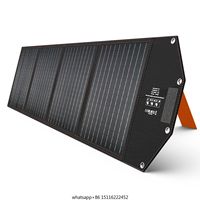 Portable 220w Camping Generator Power Station Balkonkraftwerk Monocrystalline Foldable Cells Flexible Solar Panel 200w Tragbar