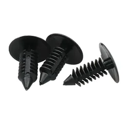 20/50PCS Gm Christmas Tree Barb Riveted Roof Trunk Interior Board Barb Nylon Plastic Card With Willow Nails Car Clip