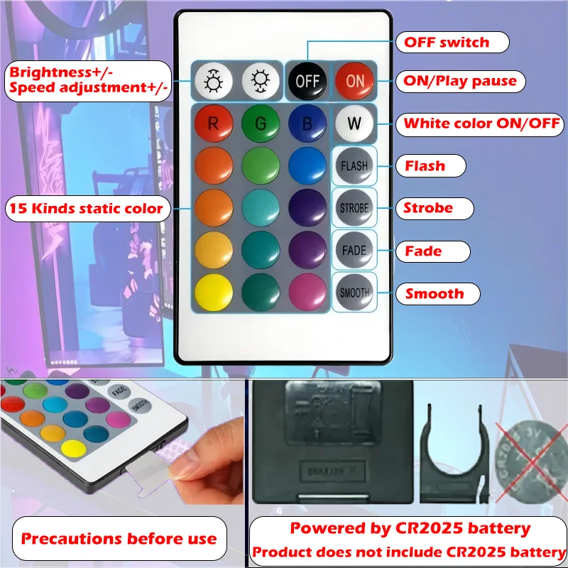 Lampu setrip LED 5050 RGB IR Remote kontrol aplikasi Bluetooth 1M 2M 3M 4M 5M 10M 15M 20M lampu latar USB untuk dekorasi casing buku Festival