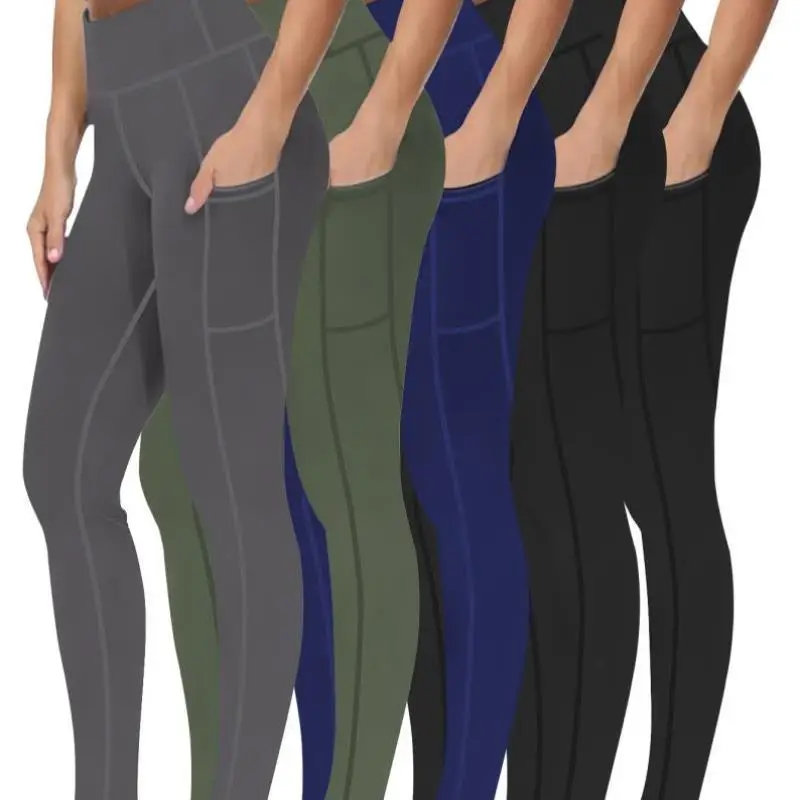 

Women's Spor Five-Piece Tight Pants Set Tight Fit Exercise Clothing Casual Sportswear Autumn Season Seven-Quarter Sve