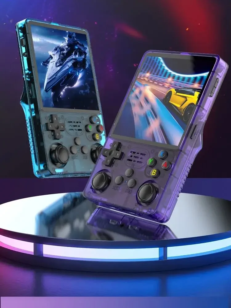 2025 NIEUWE 4 "IPS Groot Scherm R36S Plus Retro Handheld Game Console Linux 64-bit Systeem RK3326 Draagbare Pocket ARKOS 2.0 R36SPLUS - afbeelding 2