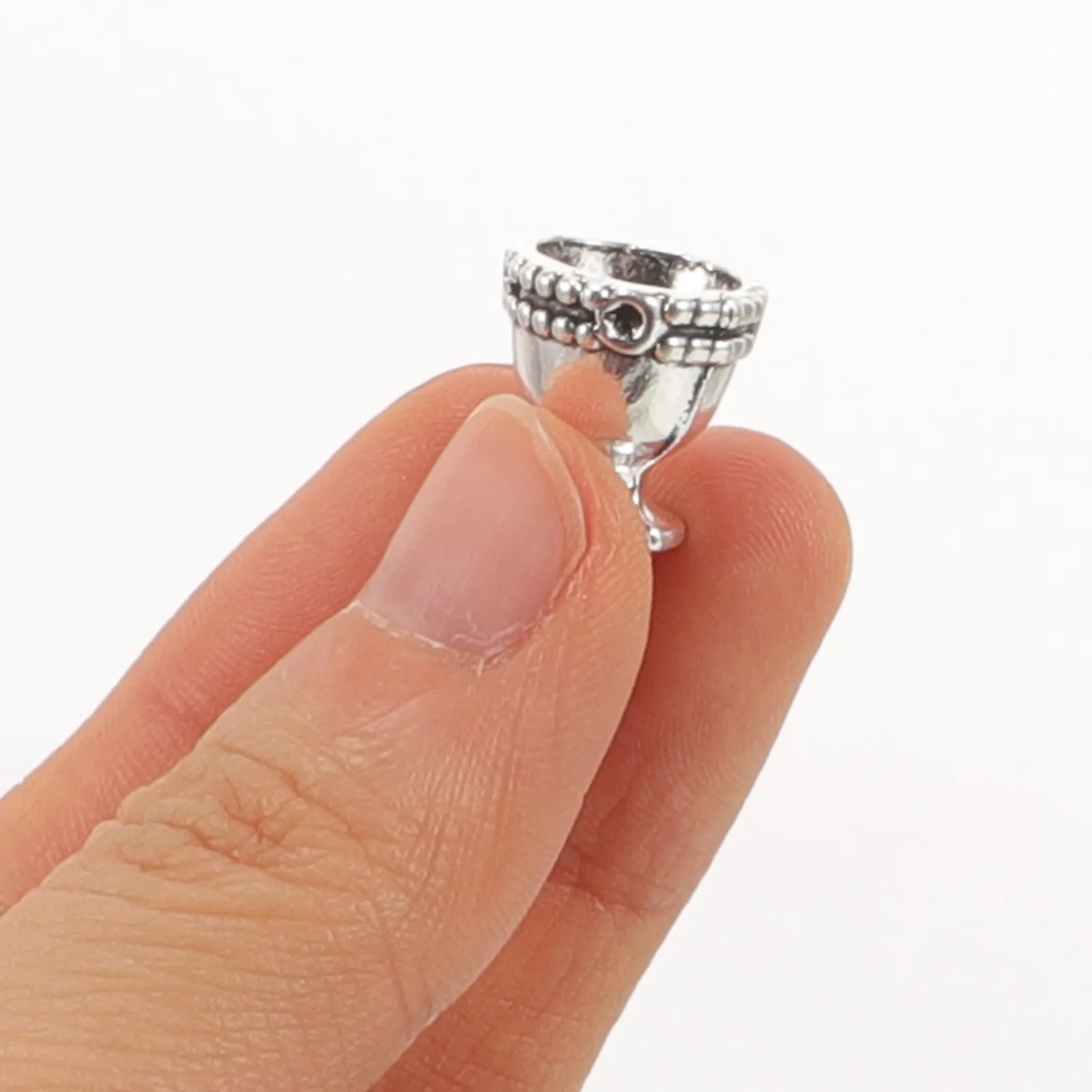 

50 Pcs Tea Cup Charms Jewelry Bulk Party Decoration Pendant Aesthetic for Making