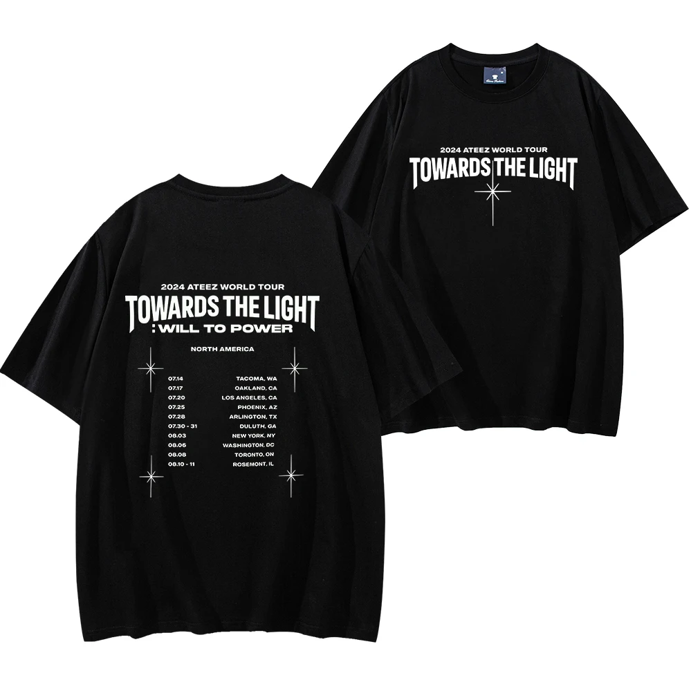 

Ateez Towards The Light: Will To Power T-Shirt, 2024World Tour, Concert Shirt, Merch, Atiny Gift, Comfort Colors Quality