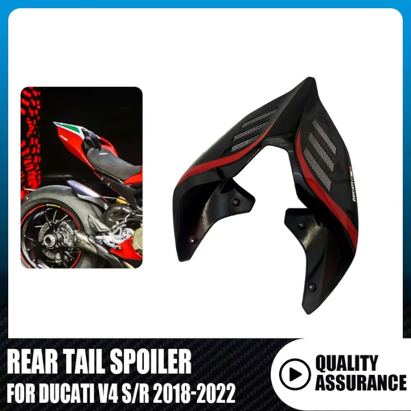 

For DUCATI Panigale Street Fighter V4 V4S V4R 2018-2023 Motorcycle Rear Tail Spoiler Rear Seat Cover Seat Back Fairing kit