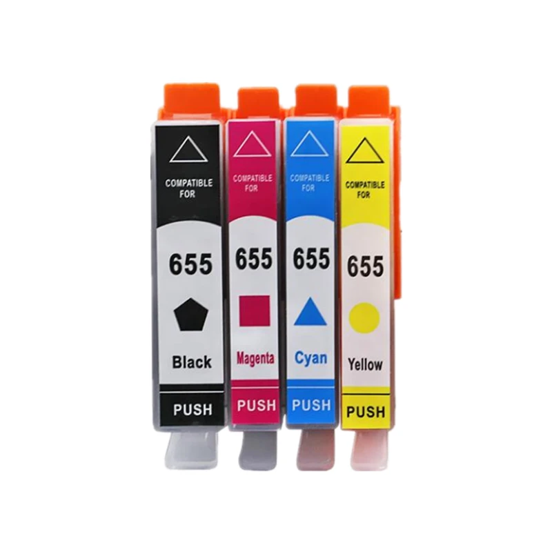 Compatible For hp 655 for hp655 655xl Ink Cartridge Full Ink For HP deskjet 3525 5525 4615 4625 4525 6520 6525 6625 Printer