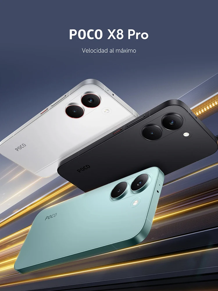 POCO X8 Pro 5G 8GB 256GB 12GB 512GB NFC Smartphone Dimensity 8500-Ultra 6500mAh Batterij Sensor Sony IMX882 50MP - afbeelding 2