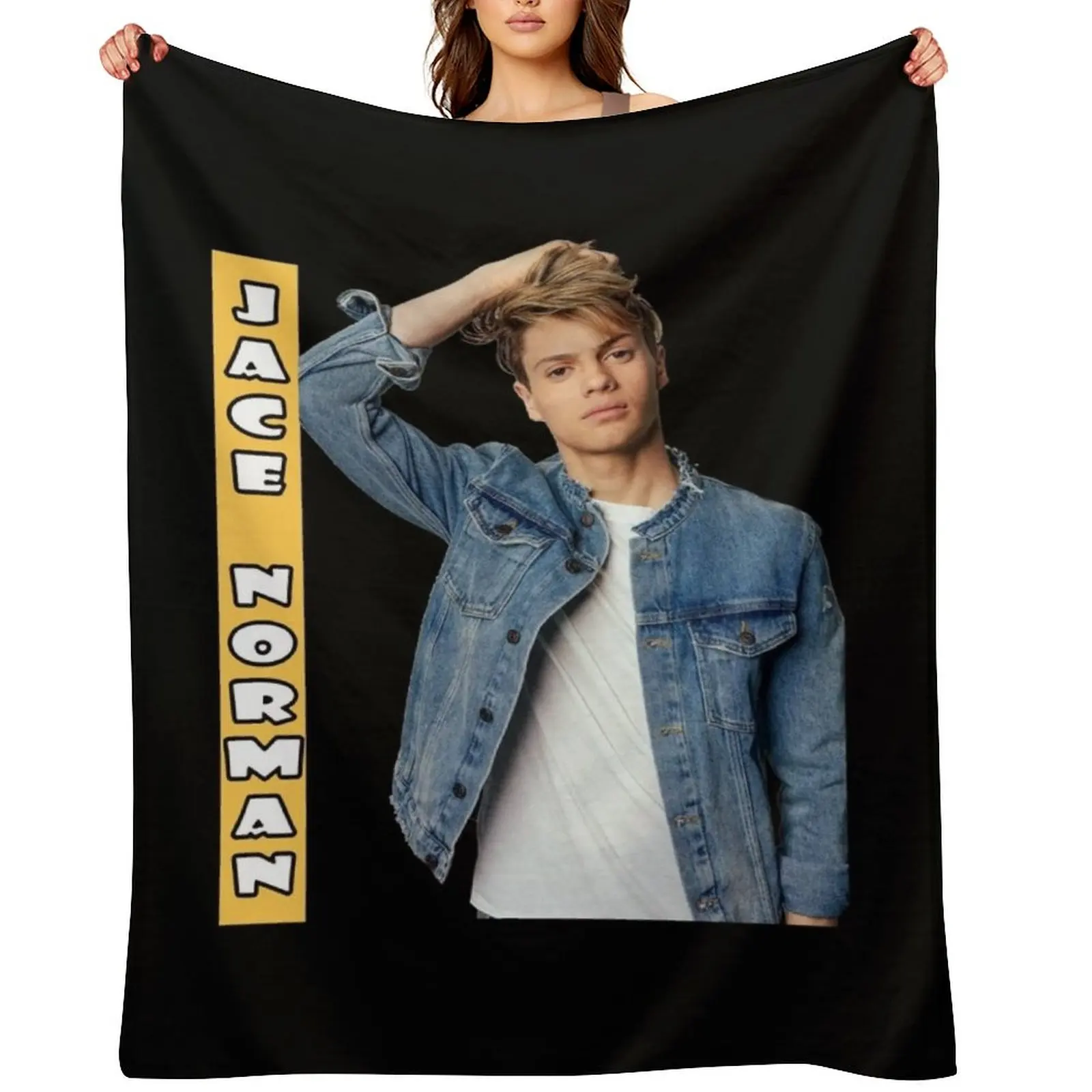 Jace Norman T-Shirts Gift For Fans, For Men and Women, Gift Mother Day, Father Day Throw Blanket Tourist Blankets