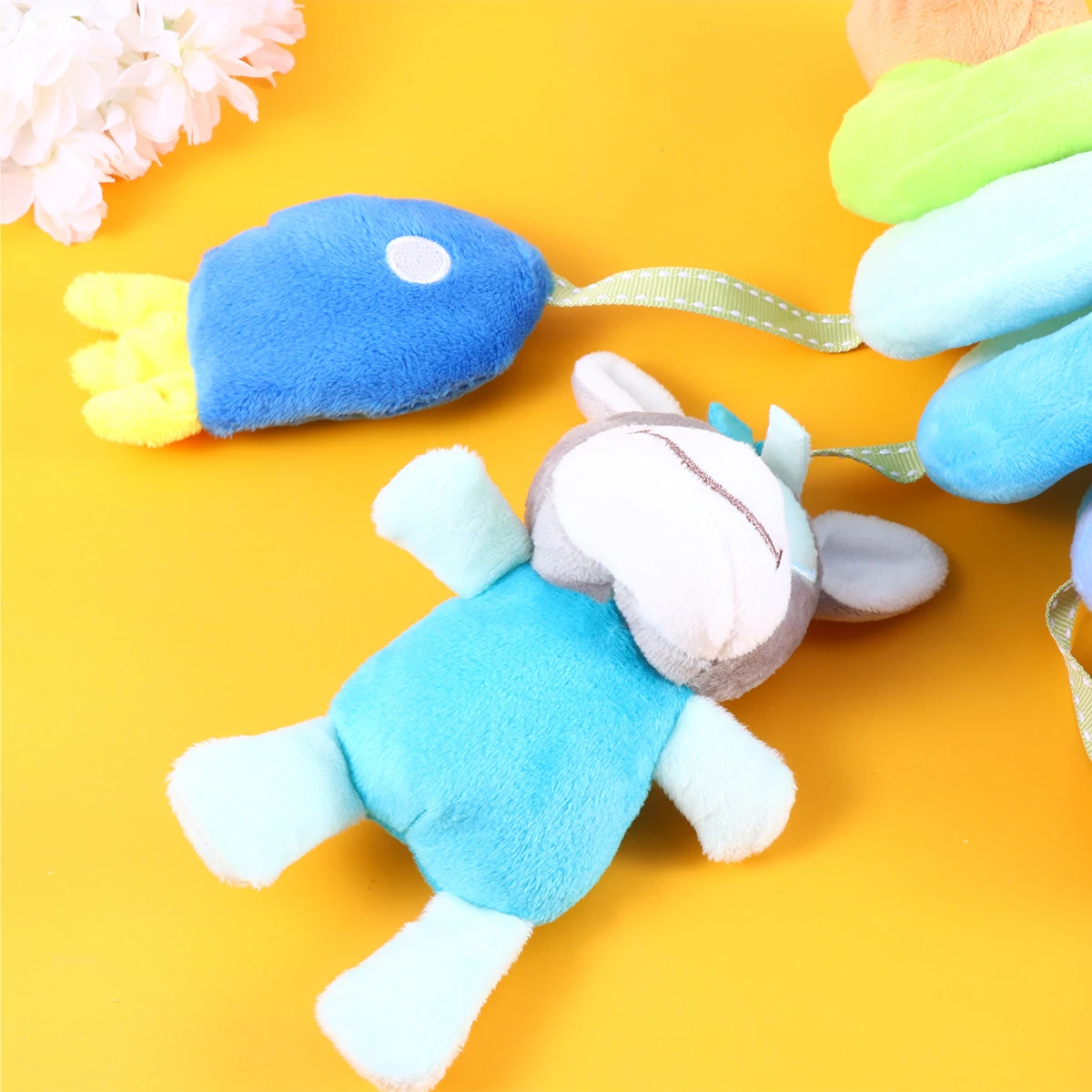 

Spiral Baby Toys Multifunctional Stroller Crib Cot Ringing Bell Lightweight Colorful Design Exploration Spirit Car