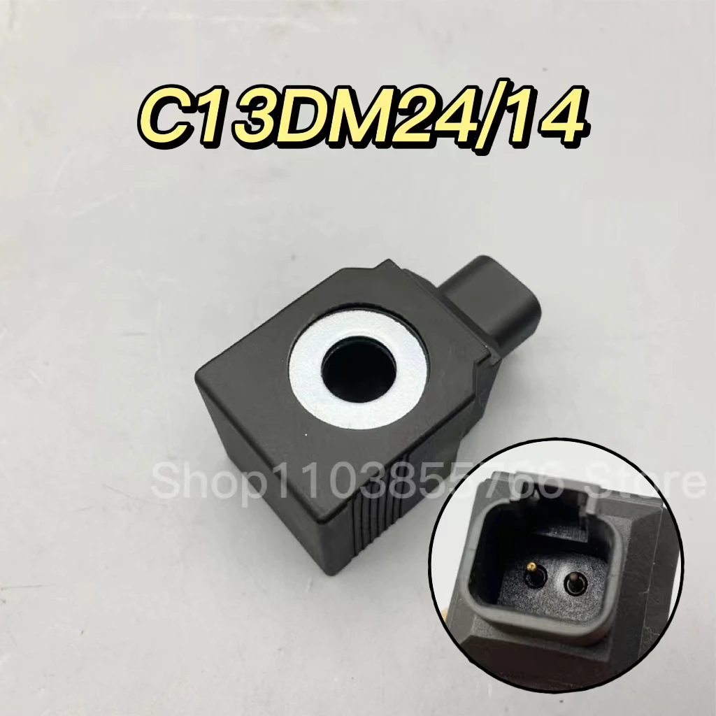 Excavator Parts C13DM24/14 Un-D Solenoid Valve Coil 12V 24V for JCB JS130