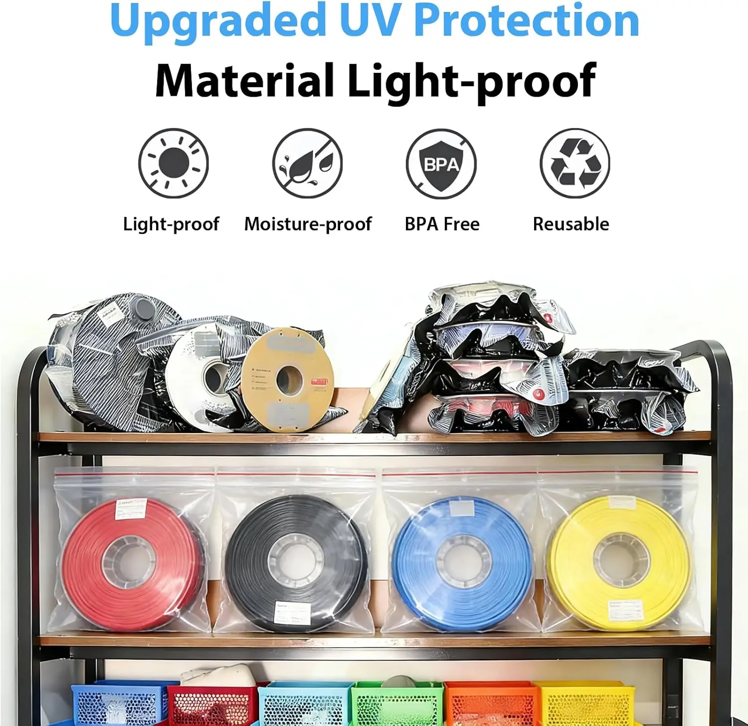 Upgraded 3D Printer Black Fila - Petg Filament review and price