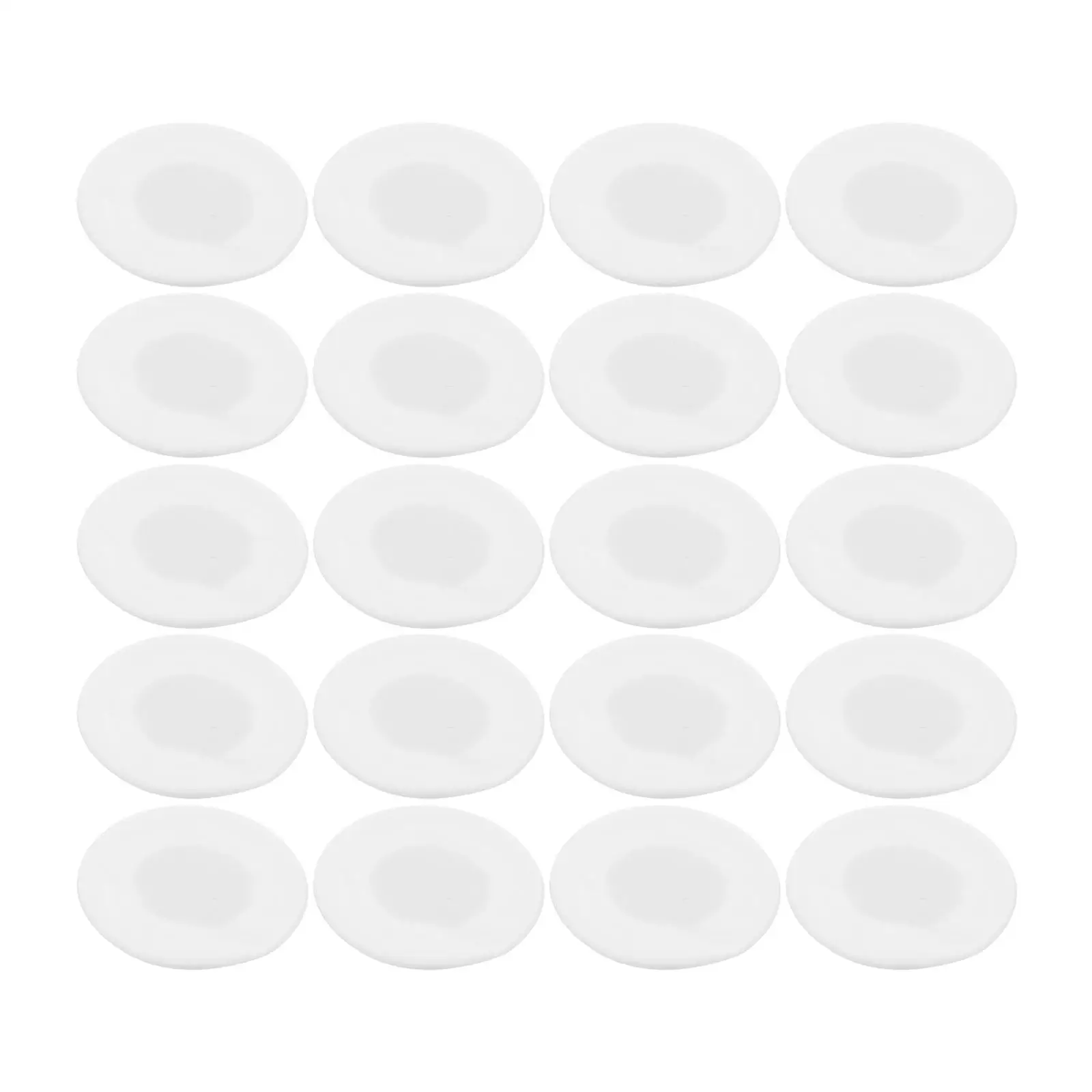 20 Pcs Silicone Protective Stethoscope Head Protector Replacement Nurse Stethoscope Cover Doctor Parts Teaching Tools