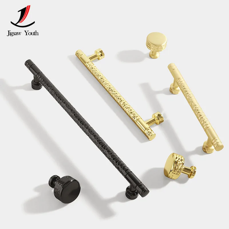 27mm-229mm Light Luxury New Cabinet Door Handle Personalized Rolled Flower Cabinet Door Handle Kitchen Cabinet Wine Handle ﻿